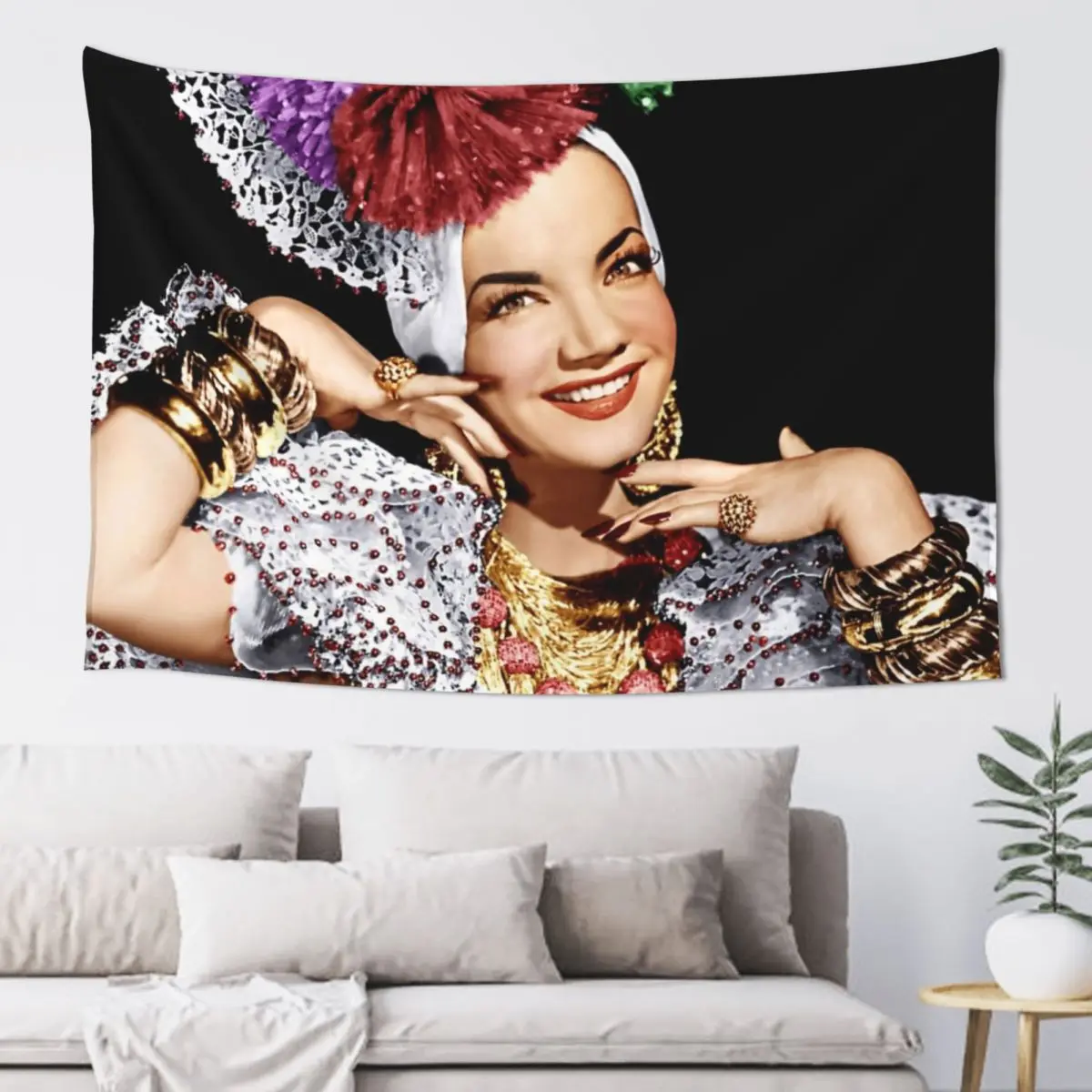 Carmen Miranda Tapestry Luxury Living Room Decoration Home Decorating Tapestry