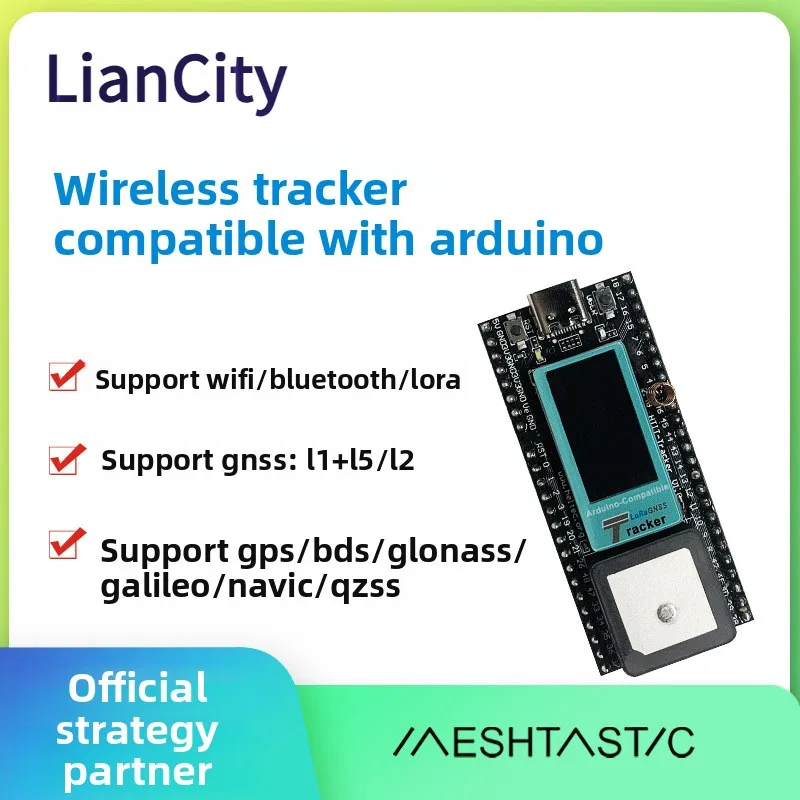 

Wireless Tracker CompatibleArduino SupportWiFi LoRa Gnss Tracking and PositioningGPS