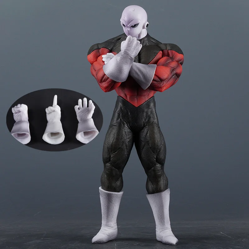 Dragon Ball Z Jiren Action Figure Toys Anime DBZ Jiren The Grey Figuras 25cm Manga Figurine GK Statue Model Ornaments Kids Gift