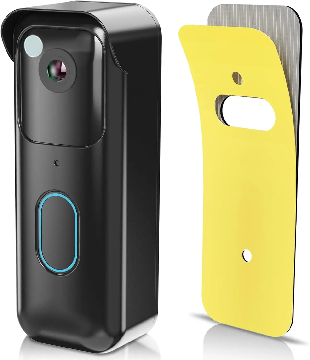 

No-Drill Adhesive Doorbell Mount for Blink Doorbell 2nd Gen, Anti-Theft Camera Holder Bracket for Home Apartment Office