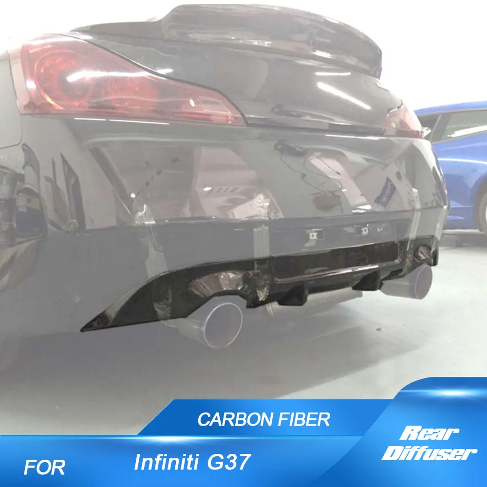 

Rear Diffuser For Infiniti G37 G37S Coupe 2-Door 2009-2013 Carbon Fiber / FRP Rear Kits Car Rear Bumper Lip Diffuser Spoiler