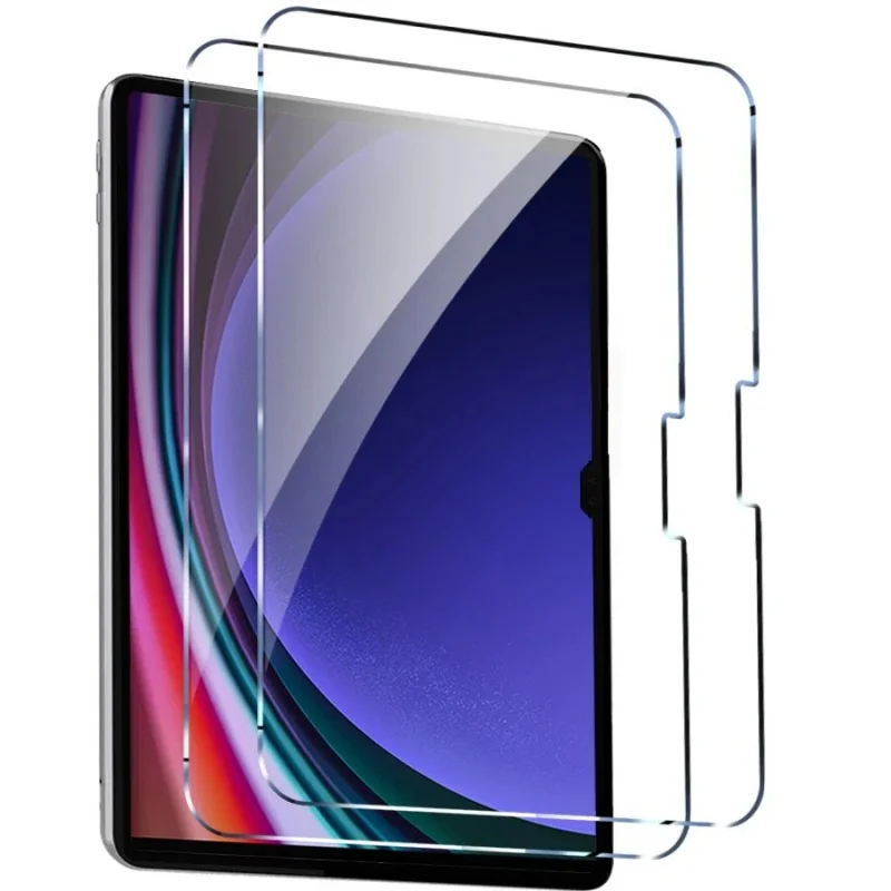 1Pcs 9H Tempered Glass Screen Protector For Samsung Galaxy Tab S6 Lite S7 FE S8 S9 FE Plus A8 A9 Plus Anti Scratch Tablet Film
