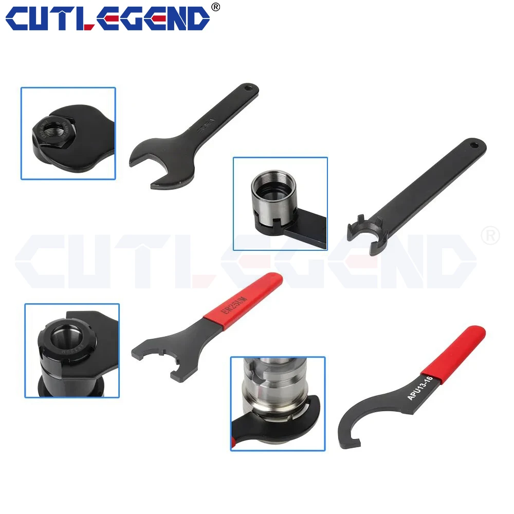 ER pinza Chuck chiave inglese ER8M ER11M ER16M ER20M ER25UM ER32UM tipo per ER dado serie fresatrice CNC ER-Wrench