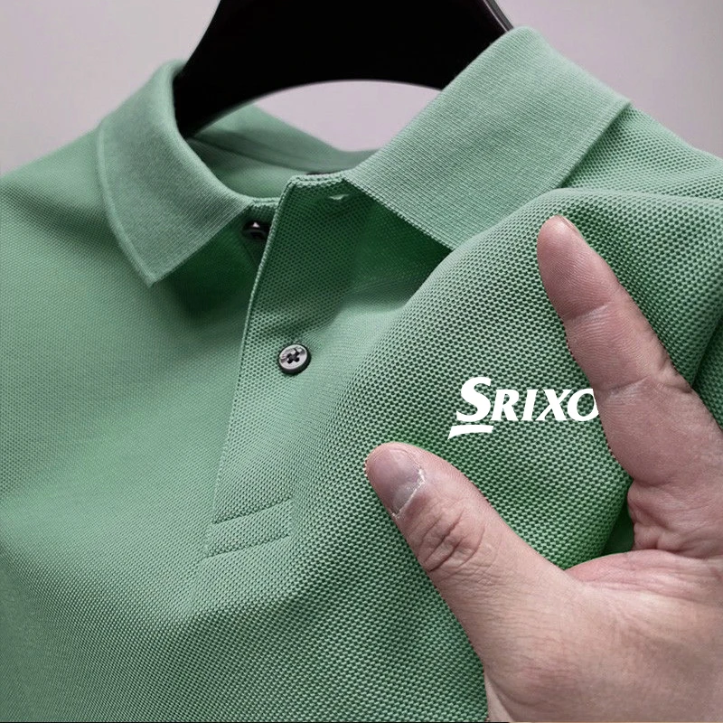 

Summer new men's Golf T-shirt is made of high-quality fabric, soft and breathable polo shirt, casual and breathable top.