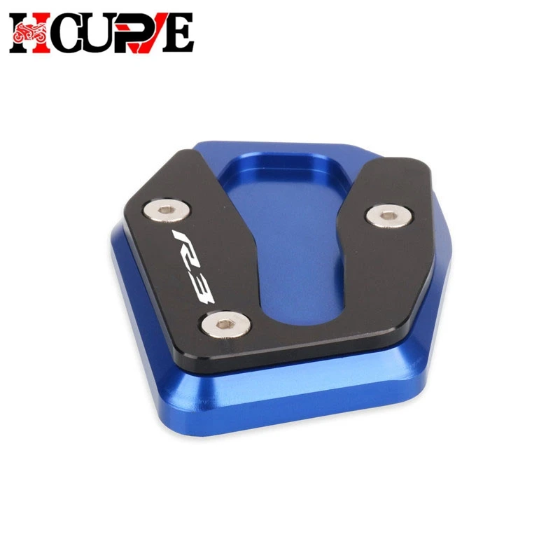 دراجة نارية مسنده القدم الجانب تمديد وسادة دعم لوحة تكبير حامل ل YZF-R3 YZF-R25 MT-03 MT-25 YZF R3 25 MT 03 25 21-25