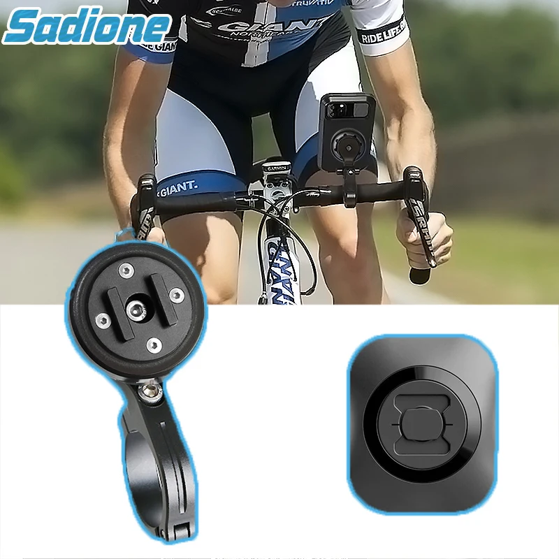 Anti-vibration Adapter Connector Mobile Phones Holder For Bicycle Moto Cellphone Stand 22/25/28mm Handlebar Smartphone Bracket