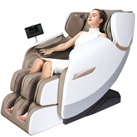 recliner Airbags recliner full body massaging 3 in 1 relax shiatsu 4d 3d gravity zero rocking massage chair