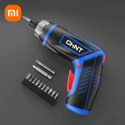 Xiaomi CHNT Electric Screwdriver Small Household Electric Driver Multi Functional Lithium Electric Drill Home Drill Screwdriver