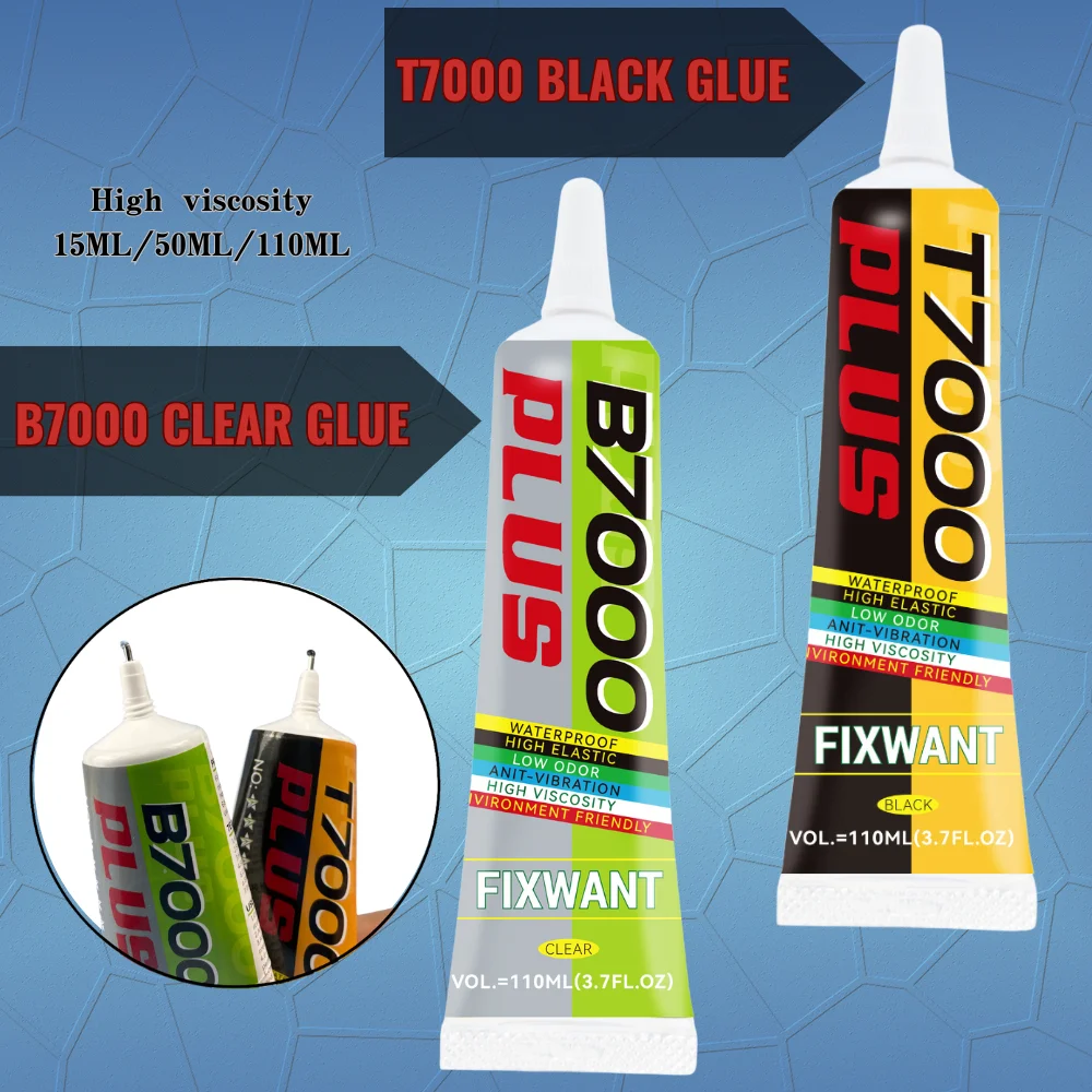 B-7000 Glue T-7000 Adhesive Epoxy Resin Repair Cell Phone Touch Screen Liquid Glue Jewelry Craft Adhesive Glue B7000 T7000 PLUS