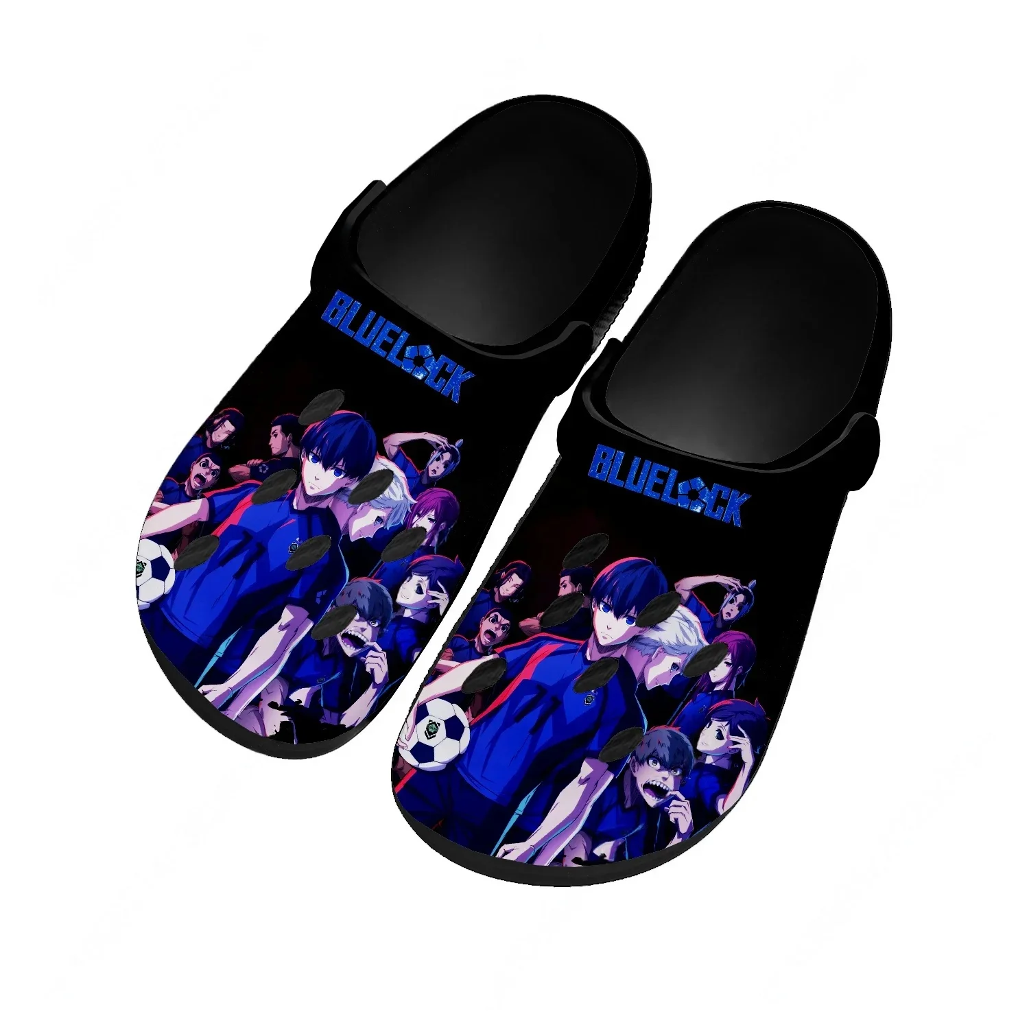 

BLUE LOCK Water Shoes Mens Womens Comfortable Fashion Home Garden Clogs Customizd Sandals Beach Breathable Hole Slippers