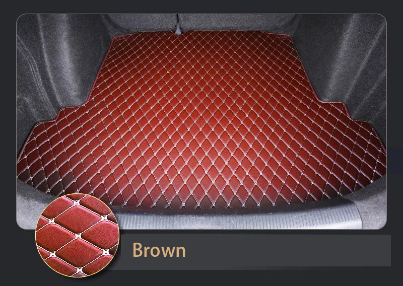 Kofferraum matte für BMW X5 F15 Five seats 2014 2015 2016 2017 2018 Cargo Liner Teppich Innen zubehör Abdeckung – Detail 15