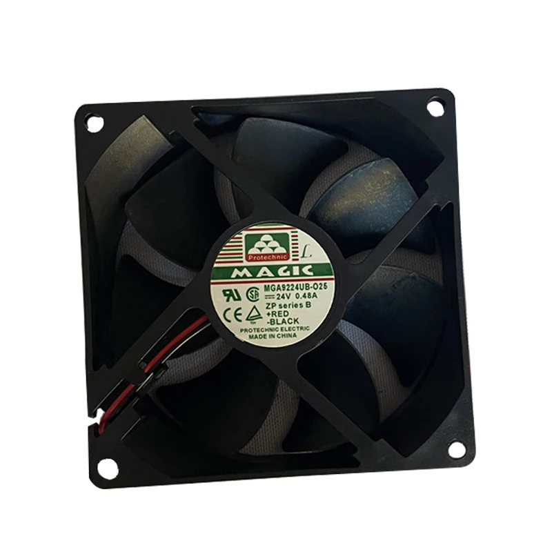 Kipas aliran aksial DC 92x92x25mm, MGA9224UB-O25 9225 24V 0,48 A