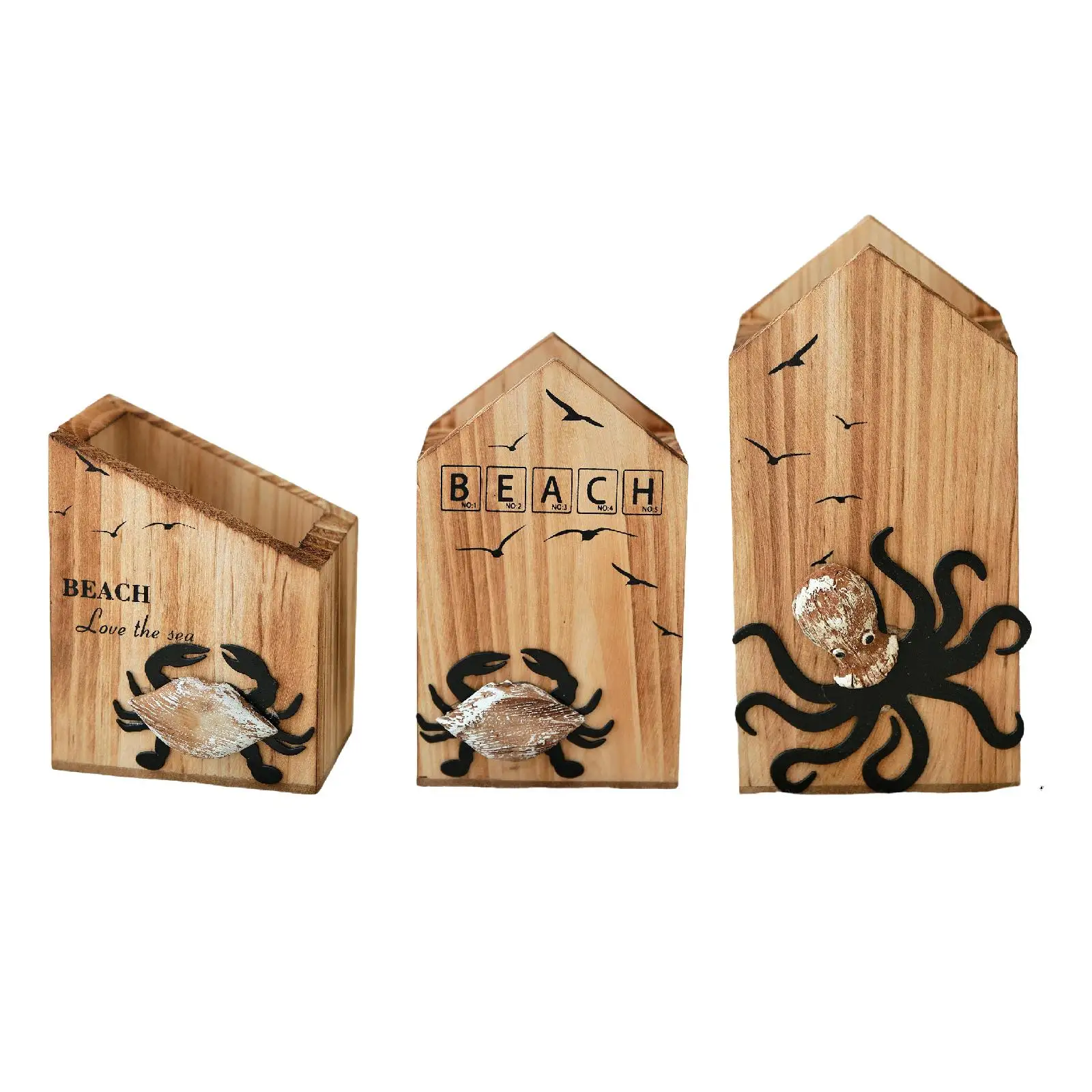 

Деревянный держатель для ручек, милый студенческий держатель для карандашей для туалетного столика на столешнице