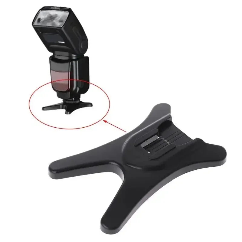 

1Pcs AS-21 Flash Stand Mount Holder Base Plastic Hot Shoe Flash Stand for DSLR Camera