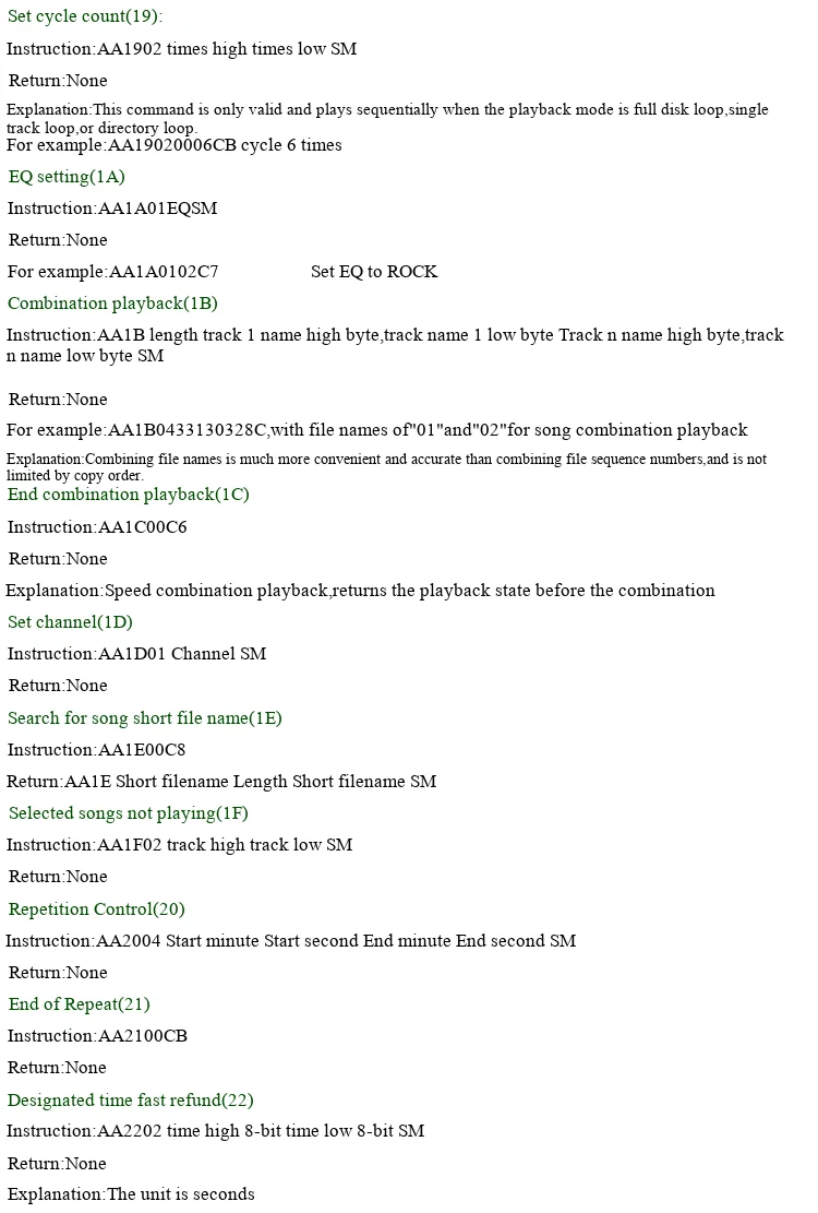 Sprachausgabe-Modul, individuell angepasste Musik, intelligente Sprachausgabe, USB-Seriellport, MP3-Erkennungsmodul, JQ8900-16P – Detail 15
