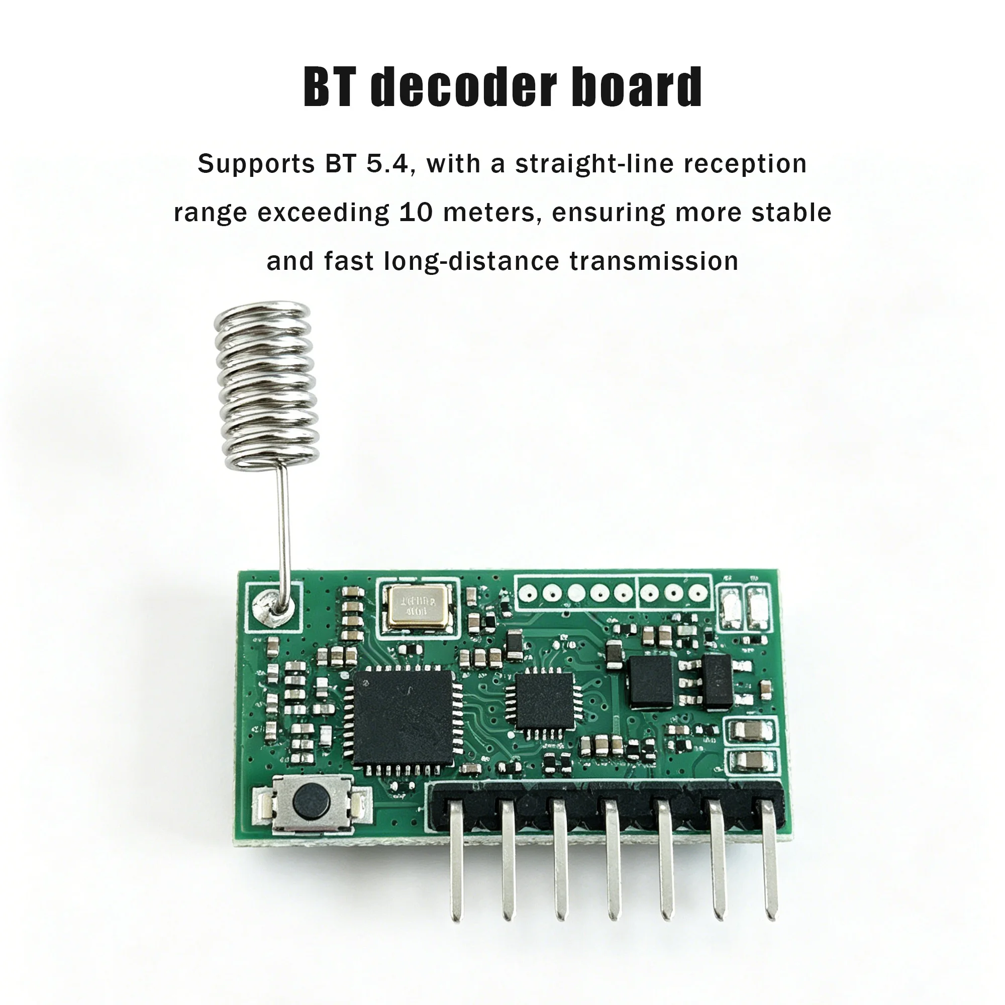 RX480E‑868 868MHz 4CH RF Receiver Module DC 5V‑24V Wireless Remote Control Switch For Gate Garage Door Home Automation