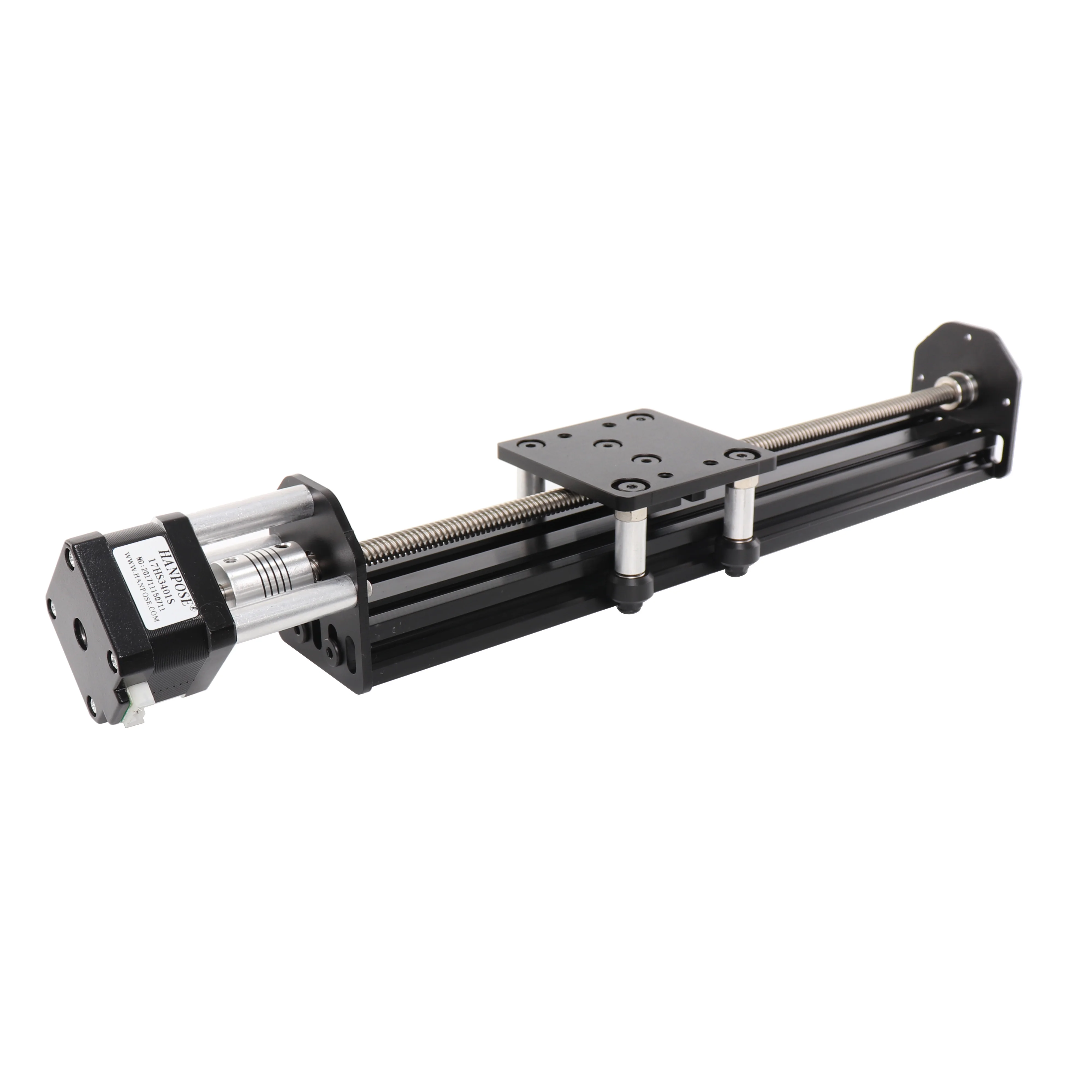 NEMA17 محرك متدرج HPV4 V-فتحة الخطي نموذج 100-350 مللي متر T8 * 8 الرصاص المسمار 12 مللي متر 14 مللي متر Z-محور راوتر Reprap طابعة ثلاثية الأبعاد أجزاء sapre