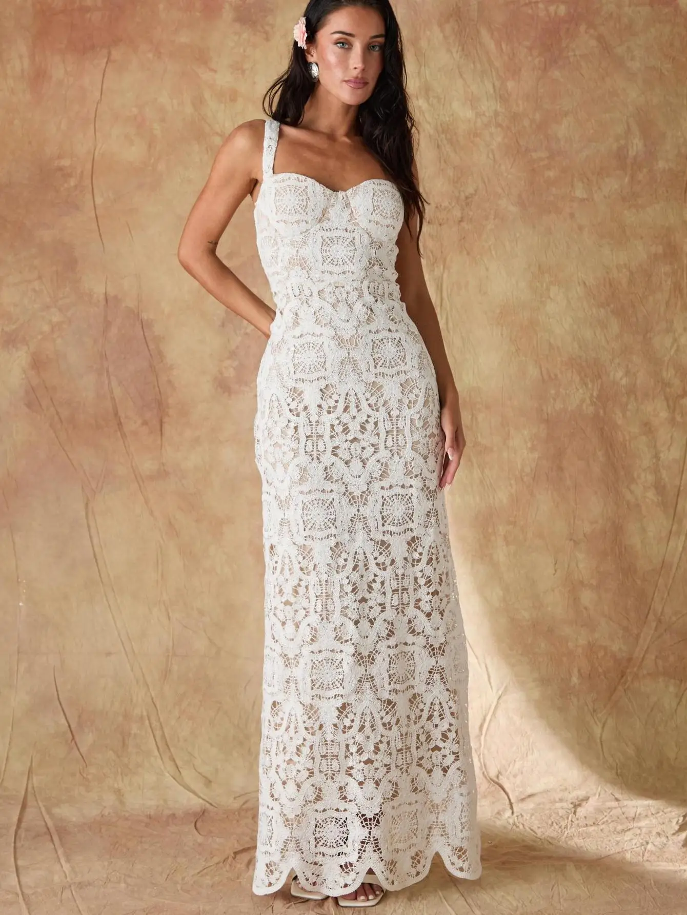 

Новое вечернее платье без рукавов из кружева 2026 года, роскошное бальное платье для женщин для вечеринок