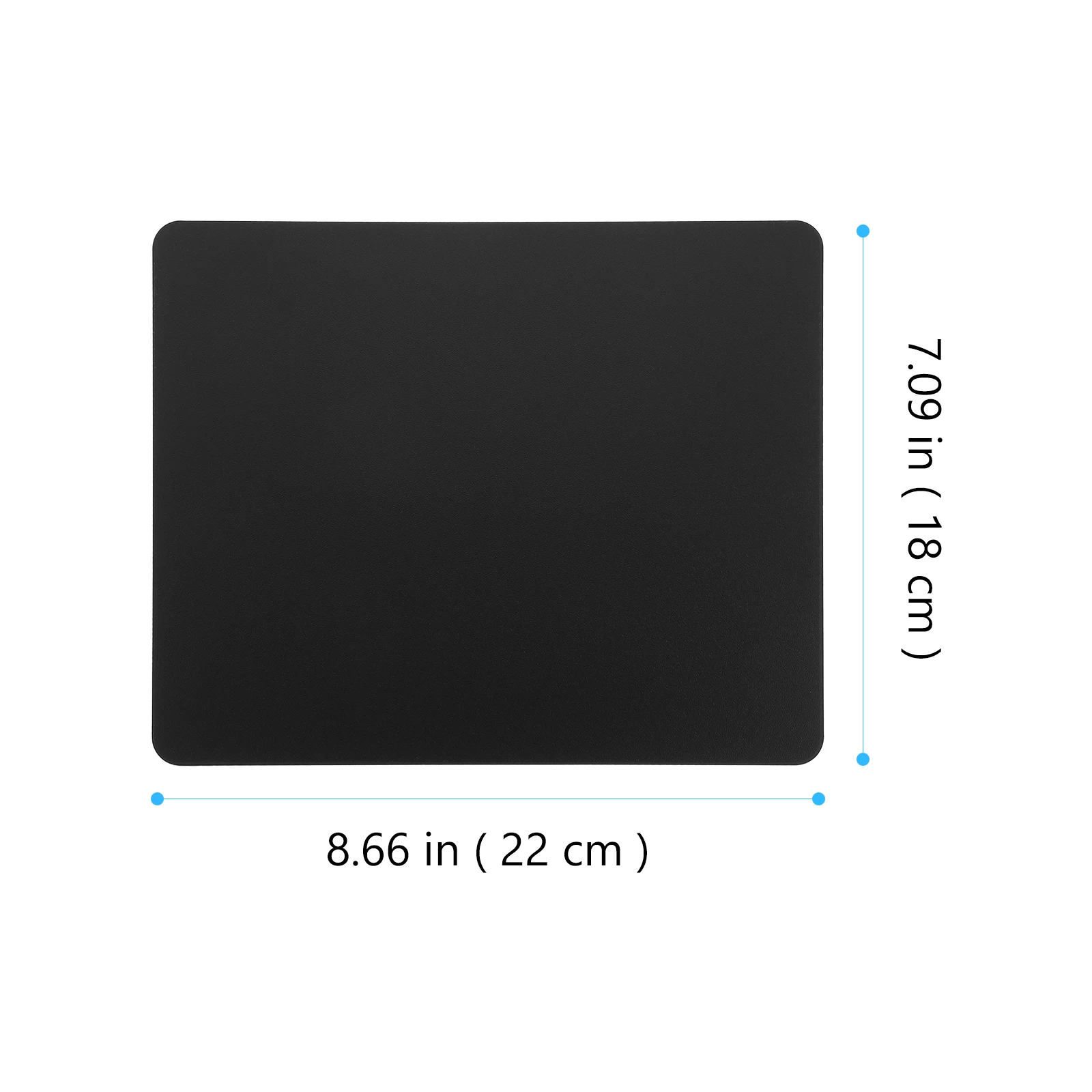 

Mouse Pad Smooth Surface Gaming Mat Home Double-sided Aluminum Alloy Desk Reinforced Edges Break-resistant