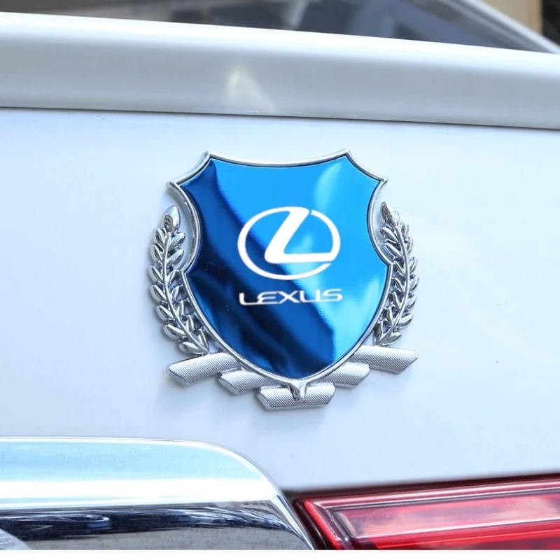 

Car Sticker 3D Metal Car Trunk Window Side Emblem Badge Decal Sticker For Lexus F SPORT LBX NX RX 350h 450h Plug-in Hybrid ES UX