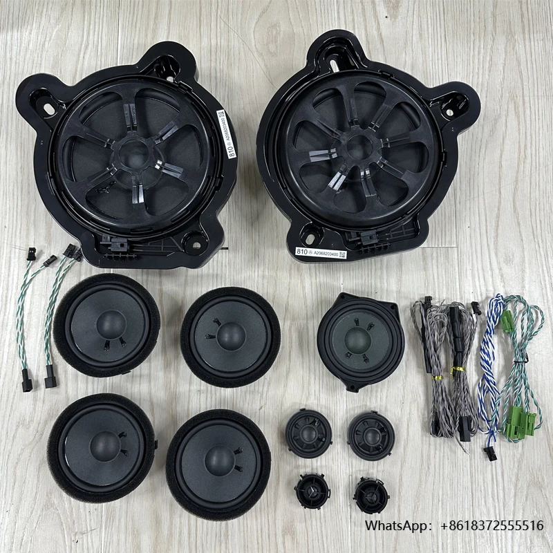 

Subwoofer Speaker for Mercedes Benz W205 X253 W213 W167 W206 GLC GLE GLS Car 8inch High Power Bass Horn Audio Loudspeaker Sound