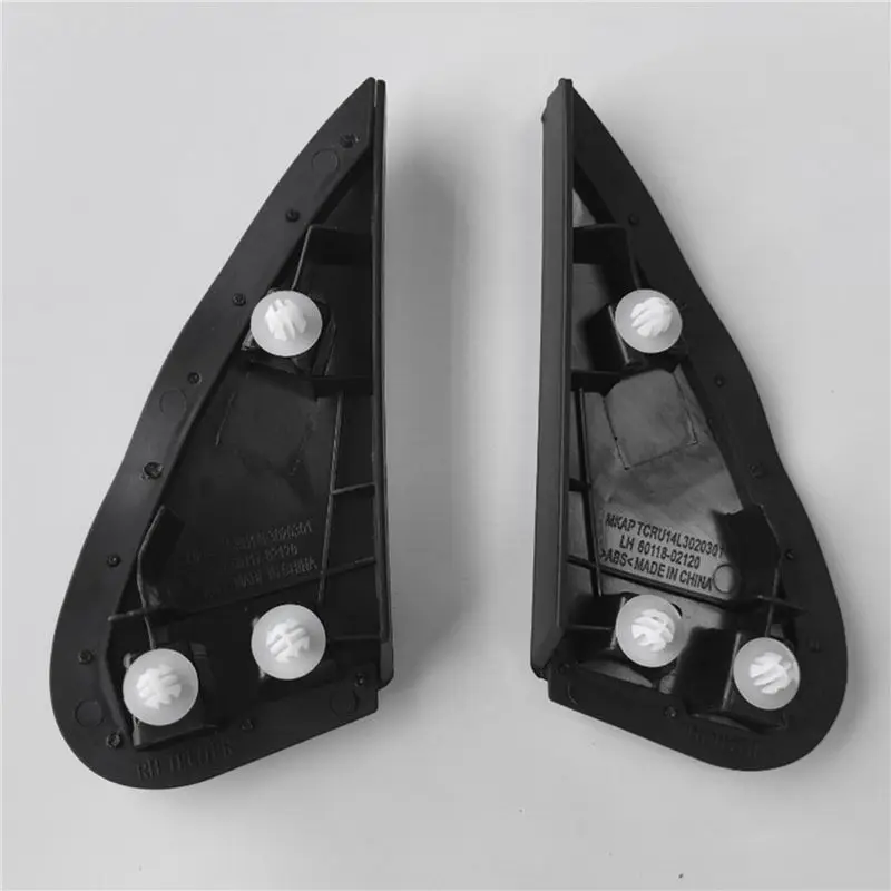 Exclusive 4X L+R Rearview Mirror Triangle Door Side Mirror Triangle Cover Trim For Toyota Corolla 2014-2018 60118-02120
