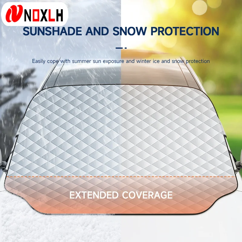 

Car Snow Ice Protector Cover Winter Windshield Sunshade For Car Outdoor Summer Car Cover Anti Frost Anti Sun Covers Protection
