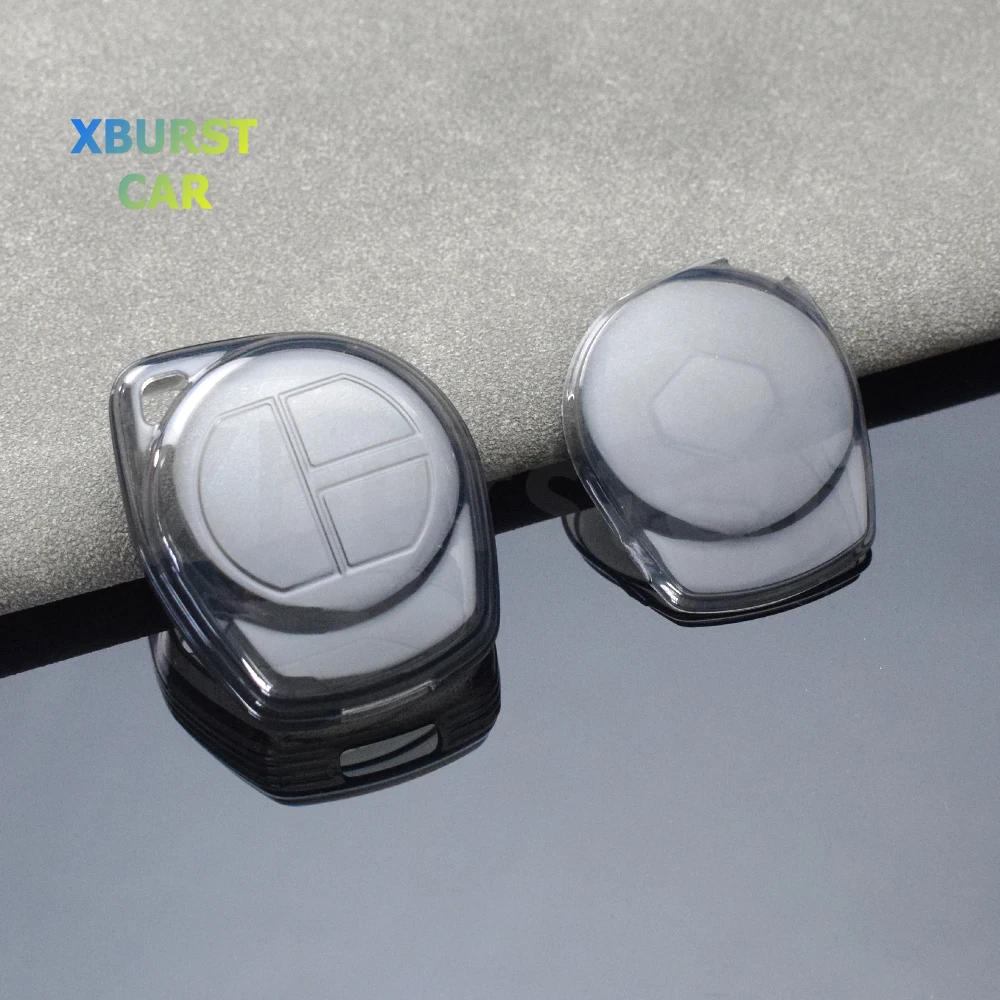 Étui Transparent en TPU pour clé de voiture, coque pour télécommande automatique, pour Suzuki SX4 Swift Liana Vitara Jimny Alto Ignis, accessoires d'éme