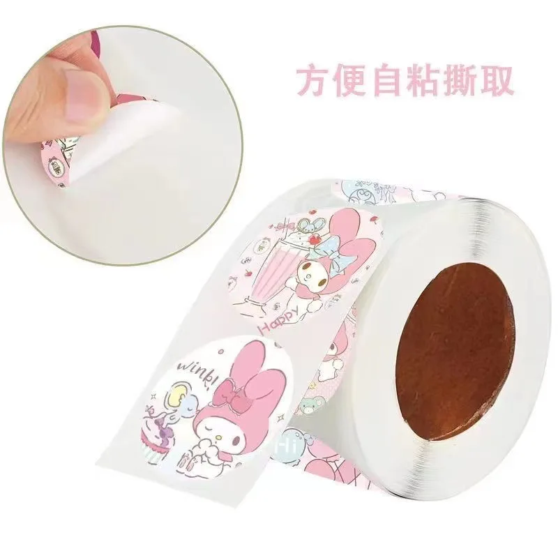 Autocollants de dessin animé Sanurgente Melody pour enfants, décalcomanies Kawaii Hello Kitty Kuromi, décoration d\'ordinateur portable bricolage,