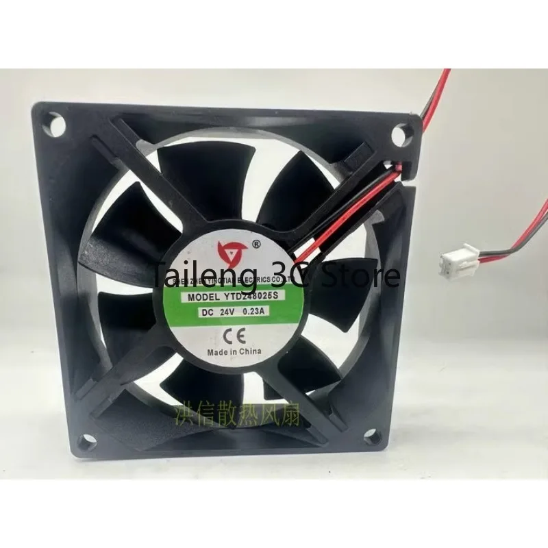 

Новый вентилятор охлаждения для YTD248025S DC24V 0,23A инверторный охлаждающий вентилятор 8025 80*80*25 мм