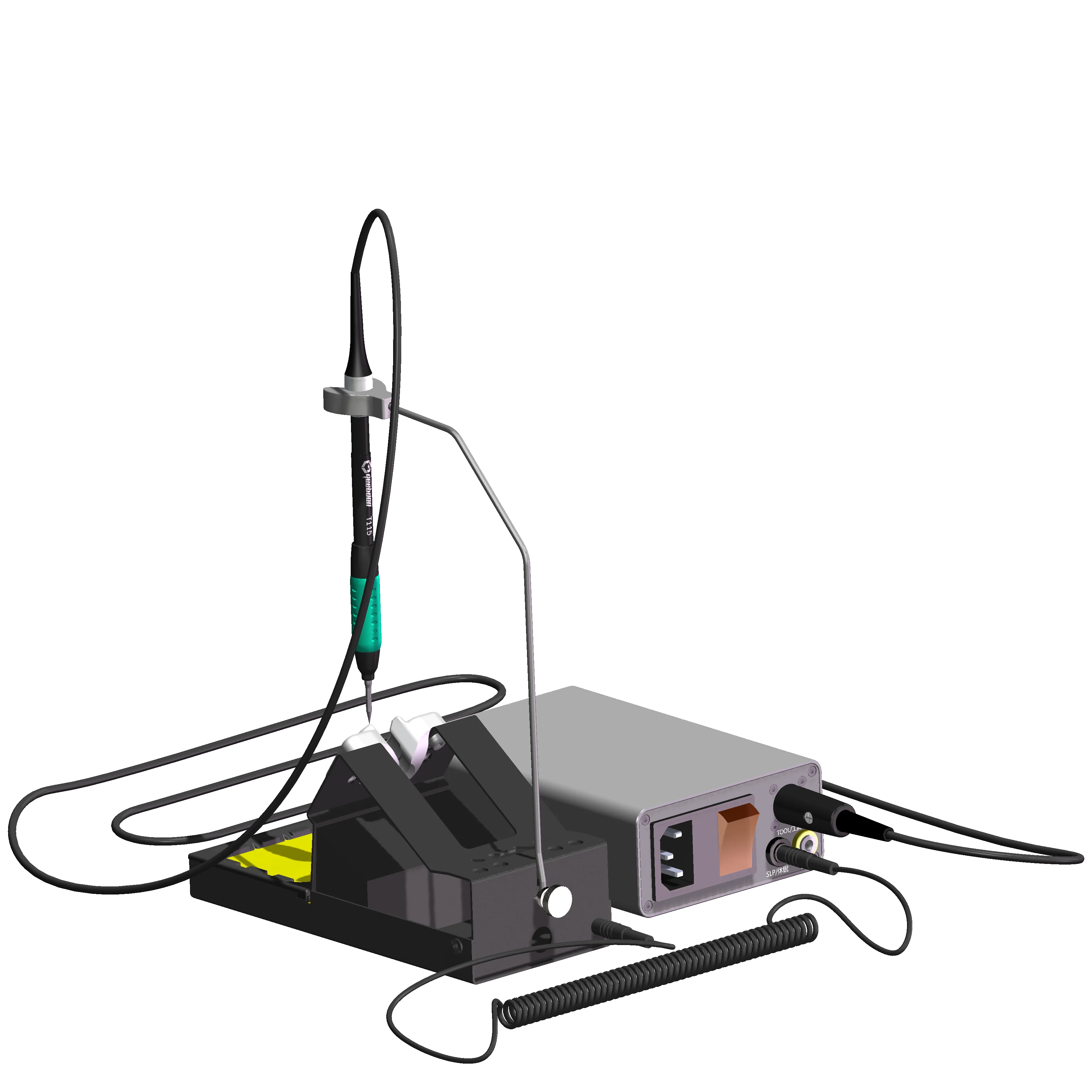 TC22 Temperature Controlled Soldering Station Compatible with 210/245/115 Handle Original Soldering Iron Tips Rework Station