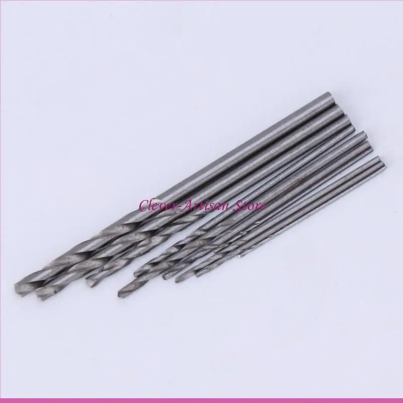 E06B Hot Micro Aluminum Hand Drill Keyless Chuck + 10pcs Twist Drills เครื่องมือโรตารี่