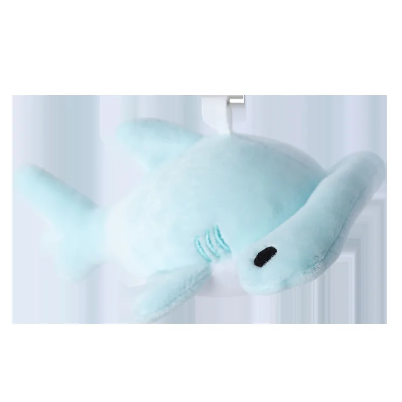 Cartoon Marine Animals Whale Shark Series Plush Toy Key Chain Pendant Cute Sea Animal Backpack Hanging Birthday Gifts