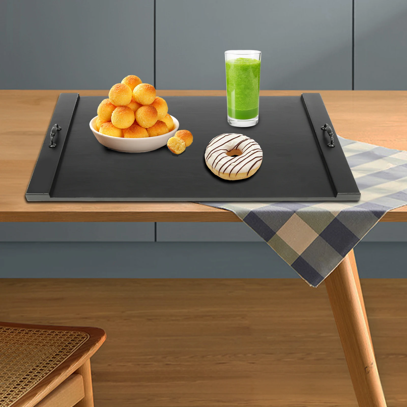 غطاء علوي متين للموقد، مقاس كبير، خشب صنوبر، طراز ريفي أمريكي، سهل التنظيف