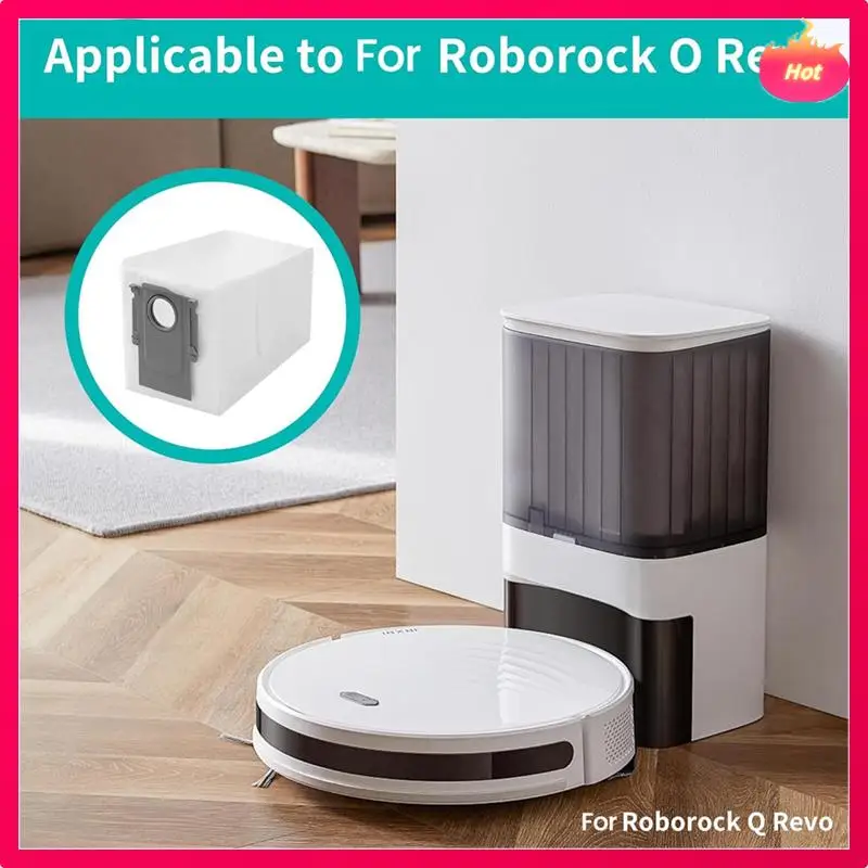 أكياس مكنسة كهربائية AD لقطع غيار ملحقات Roborock Q Revo/Qrevo Pro/Qrevo Maxv/Qrevo S/Qrevo Master/Qrevo Slim/Qrevo Curv
