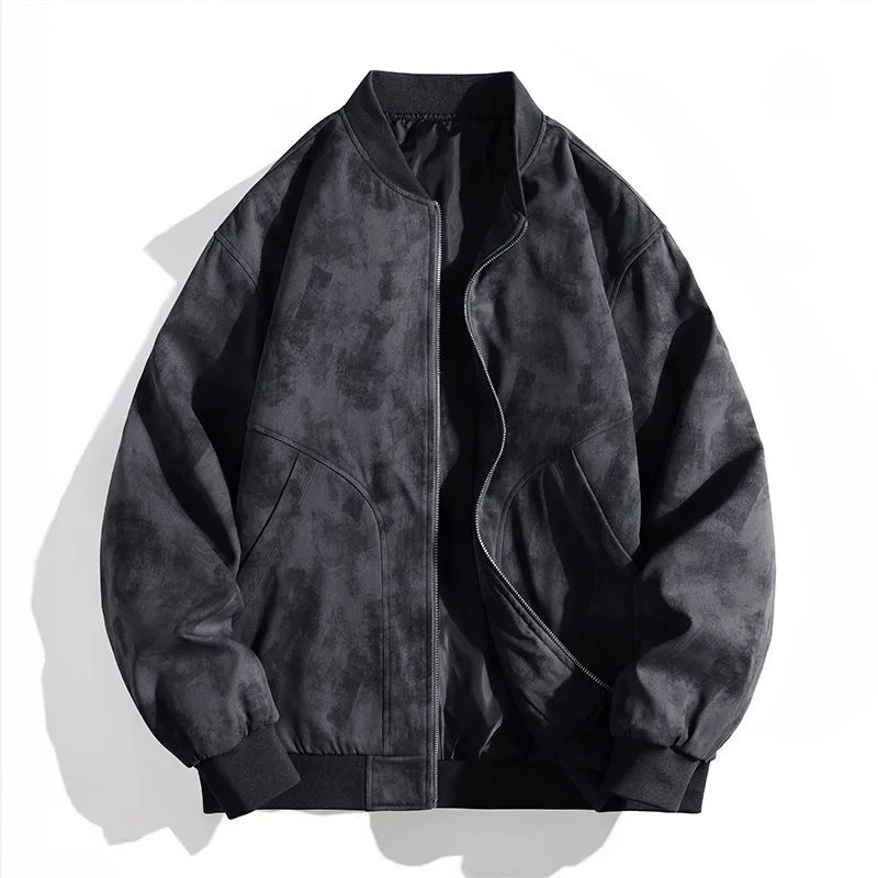 

Autumn and Spring New Fashion Trend American Vintage Baseball Jacket Men's Casual Loose Sports High Quality Outerwear M-4XL