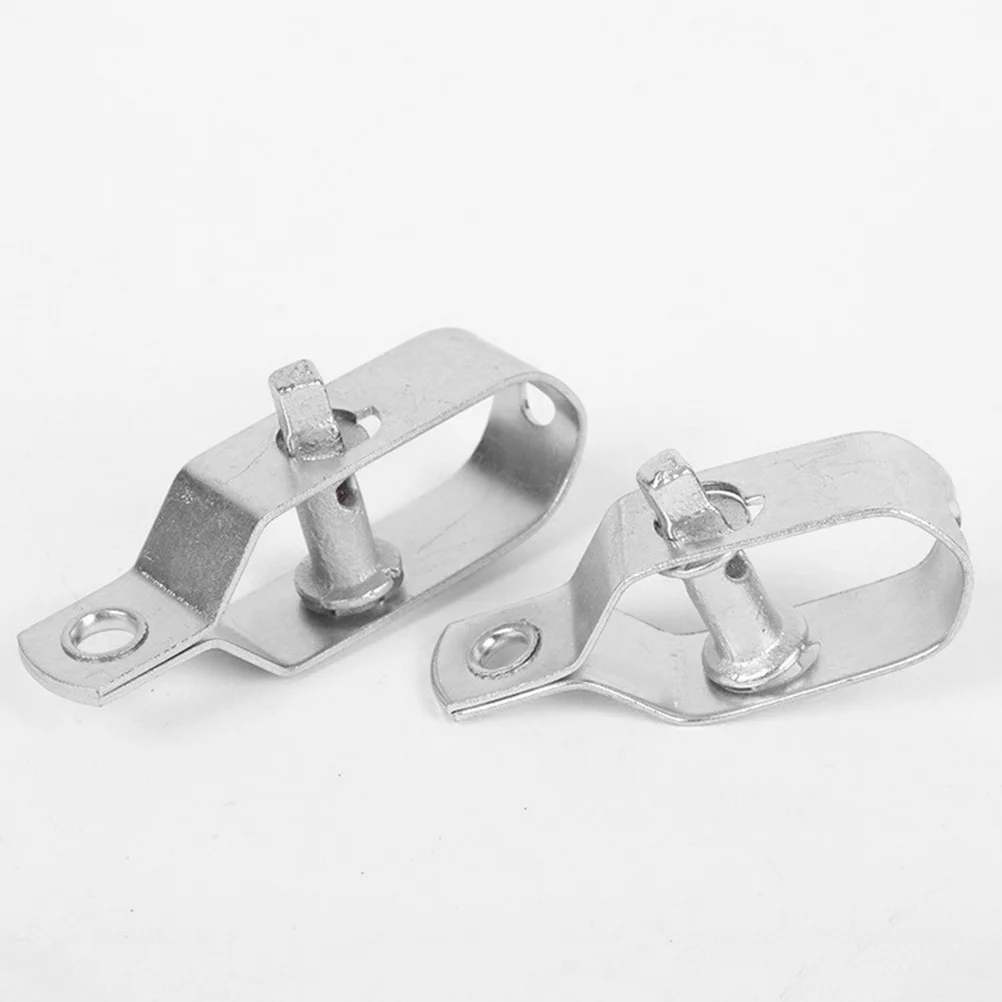 6 Pcs Door Lock Steel Wire Tightener Heavy Duty Tensioner Barbed Fencing Line Practical Rope Silver Creative