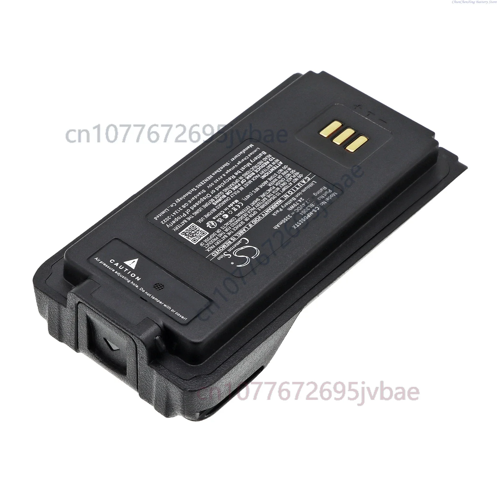 Cameron Sino 7.4V 3350mAh Replacement Two-Way Radio Battery BL2016 BL3004 BL3004 for Hytera PD980 PD985 PD985B PD985U