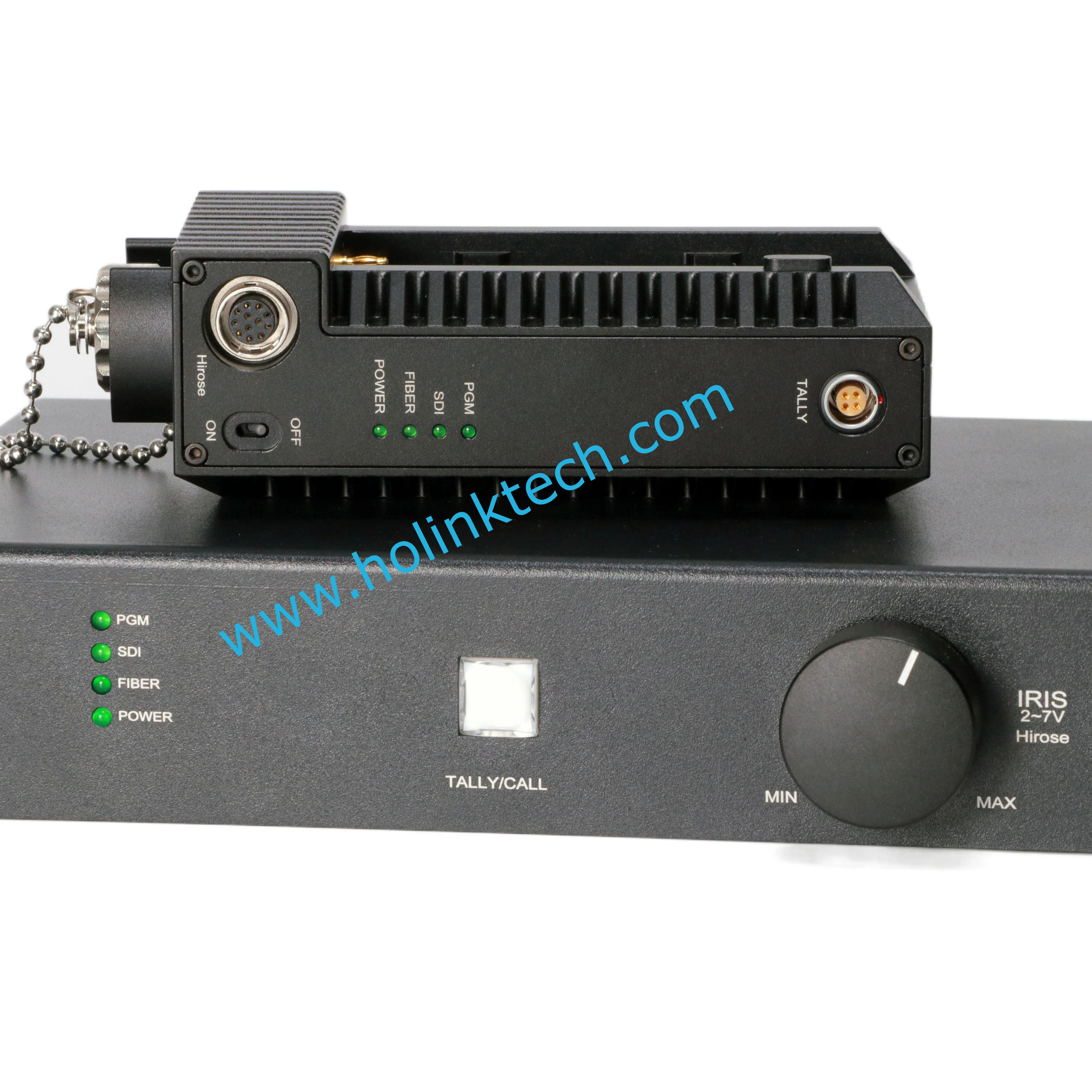 12G 4K SDI Fiber Optic Media Converter with PGM Tally REMOTE  3-Year Warranty