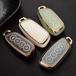 For Haval Jolion H9 H5 H3 F7 H6 2024 2025 Car Key Case TPU 4 Buttons Remote Control Protect Cover Durable Accessories