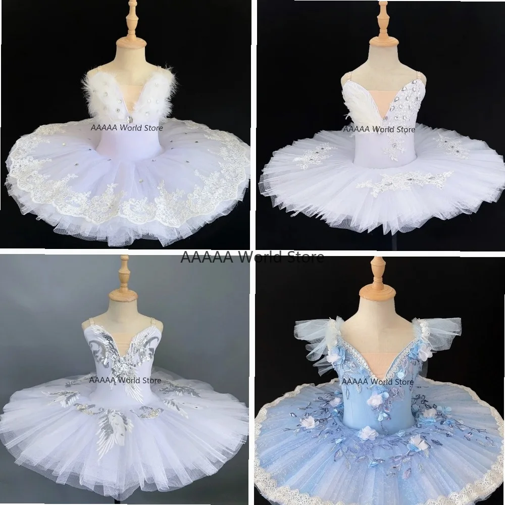 

Fairy Princess Tutu Dress Ballet Leotard for Girls Kids Dance Costume Stage Performance Wear Summer Children Clothing