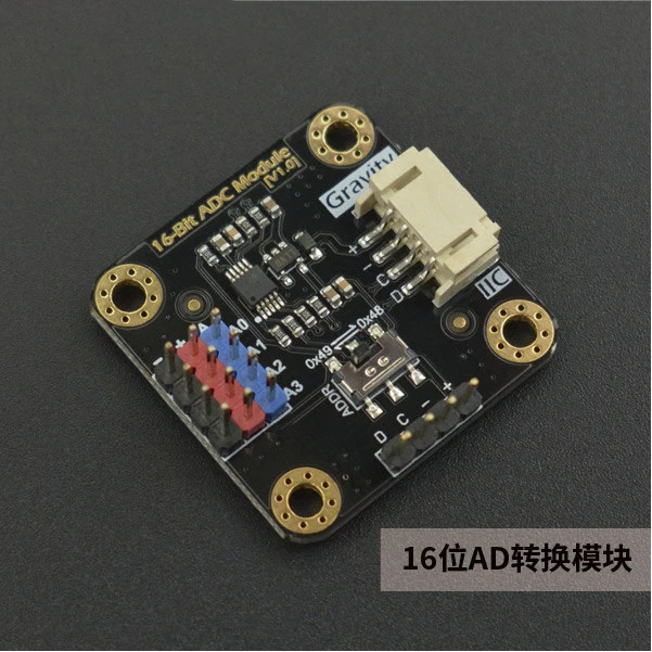 dfrobot-i2c-ads1115-16ビット変換モジュール-adc-データ収集-arduinoおよびraspberry-piと互換性あり