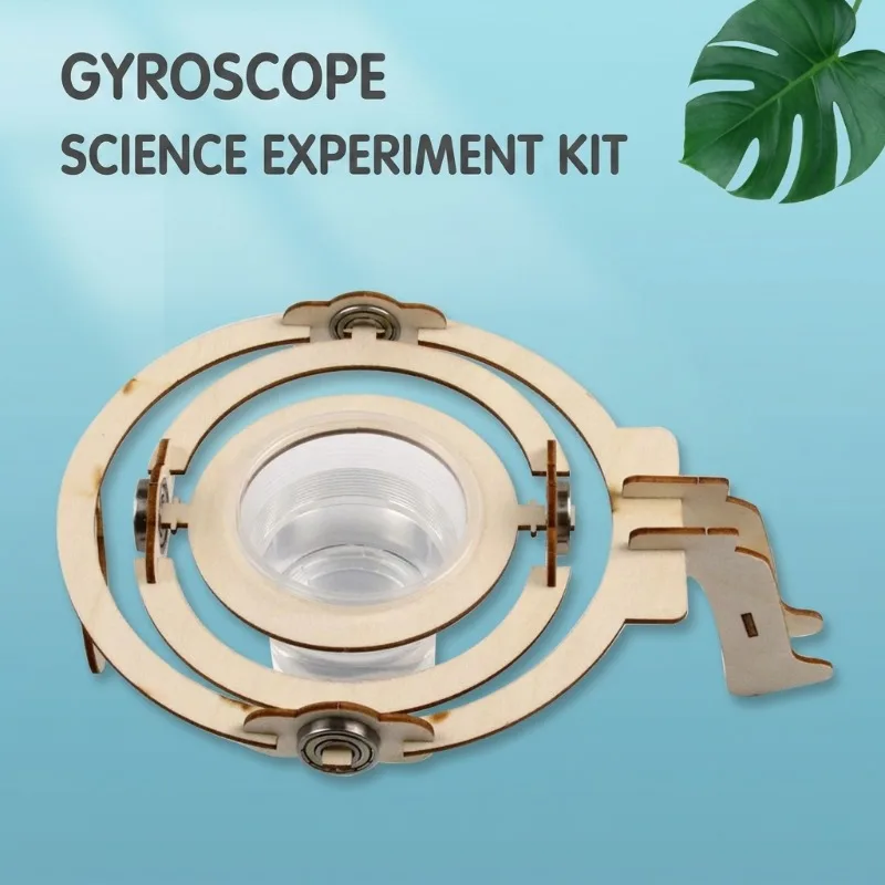 Educational Learning DIY Kit Science Experiment Making Toy Handcraft Invention Set for Primary School Gyroscope STEM 3D Assembly