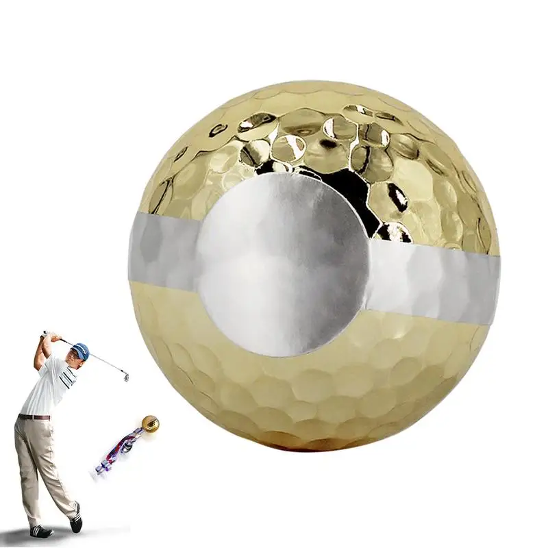 

Golf Ball Wired Ribbon Golf Wired Ribbon Flying Golf Ball Golf Golfing Ribbon Golf Clubs Ribbon Highly Elastic Gold Paint Golf