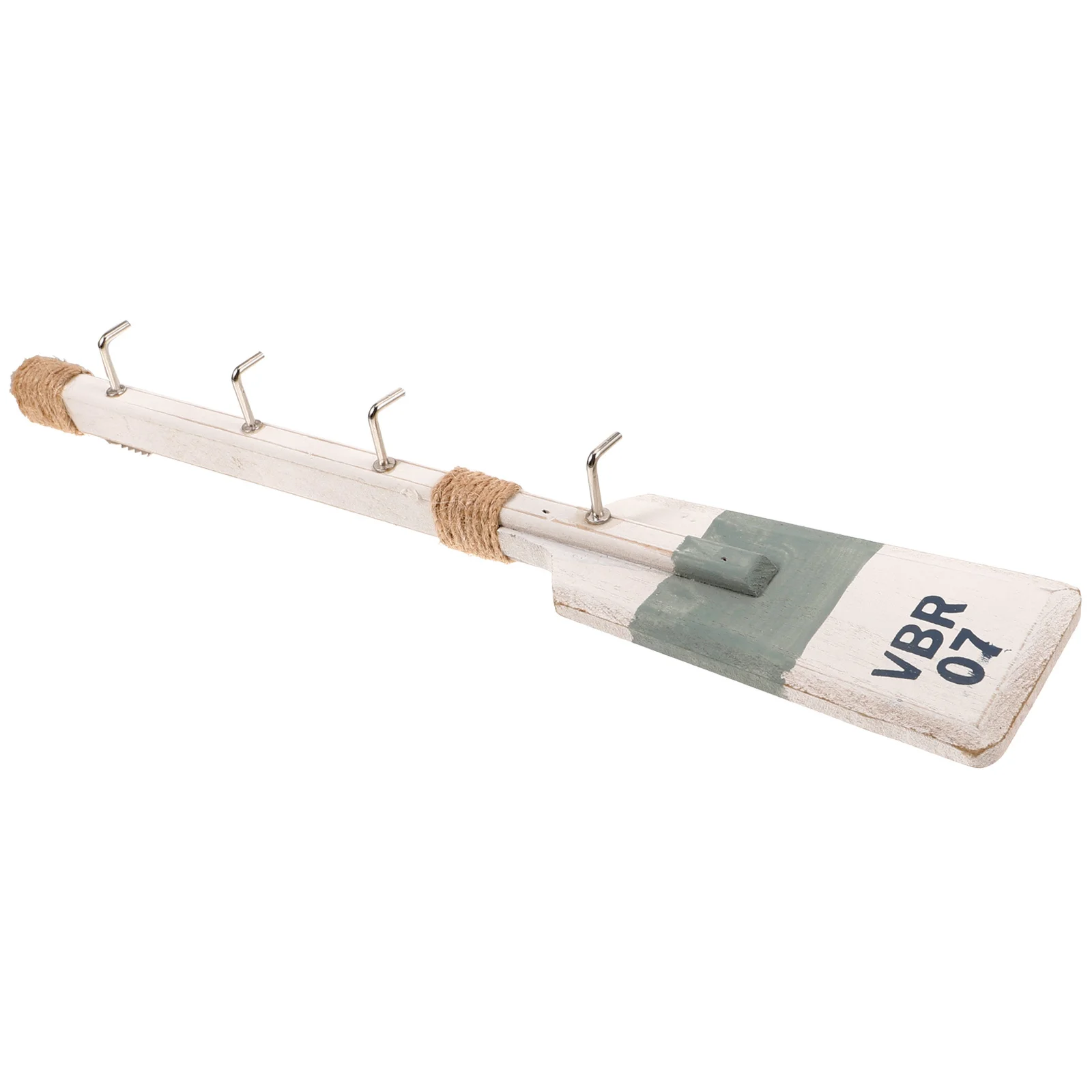 

Mediterranean Style Wooden Paddle Hooks Practical Space Saving Home Kitchen Bathroom Bedroom Garage Office Decor