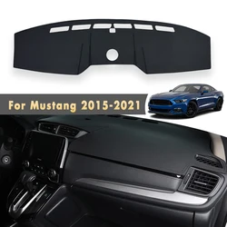 Car Dashboard Covers For Ford Mustang 2021 2020 2019 2018 2017 2016 2015 Auto Mats Parts Sun Shade Instrume Panel Accessories