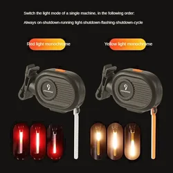 Mountain Bike High Brightness Warning Lights, Night Tail Lights, Safety Lights, Navigation Tail Lights