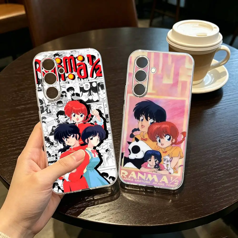 Funda de teléfono Manga Comics R-Ranma, silicona transparente suave para SamsungA10,12,20,21S,30,31,40,50,51,52,70,71