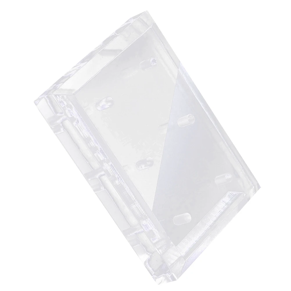 

1Pcs Nail Drill Bits Storage Box Transparent Acrylic 6 Hole Organizer Display Stand for Nail Bit Holder Tidy Management