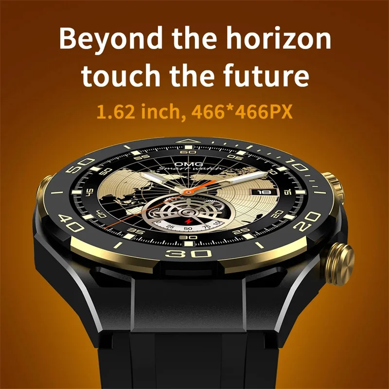 Men Luxury Smart Watch SK4 Pro MAX 1.6inc HD Large Screen AI Voice Bluetooth Call Sport Fitness Tracker Smartwatch